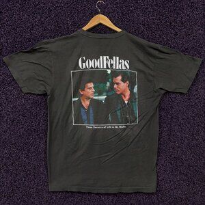 Goodfellas Made Men Scene Oversized Mafia Movie T-Shirt L